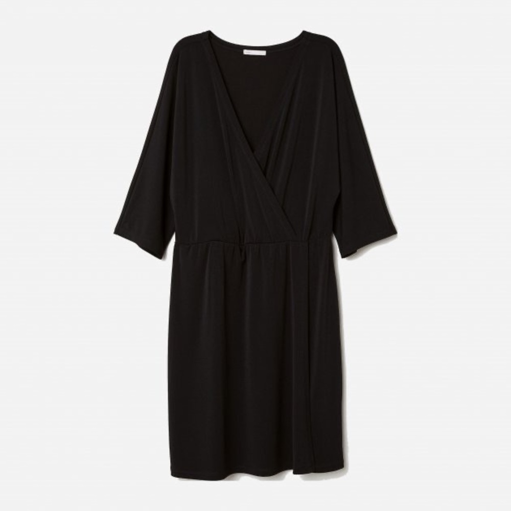 h&m wrap dress